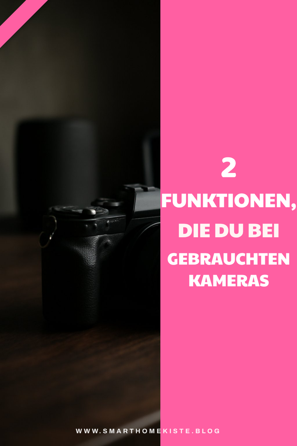 Wichtige Funktionen bei gebrauchten Kameras