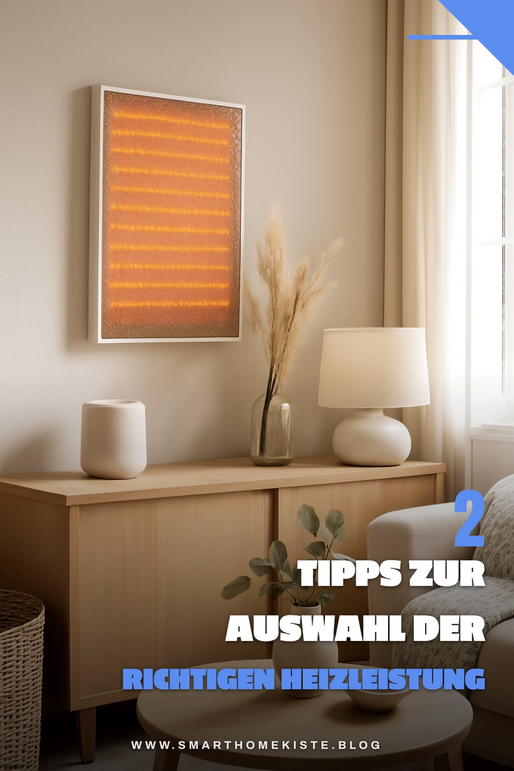 Wie wähle ich die passende Leistung für meine Infrarotheizung?