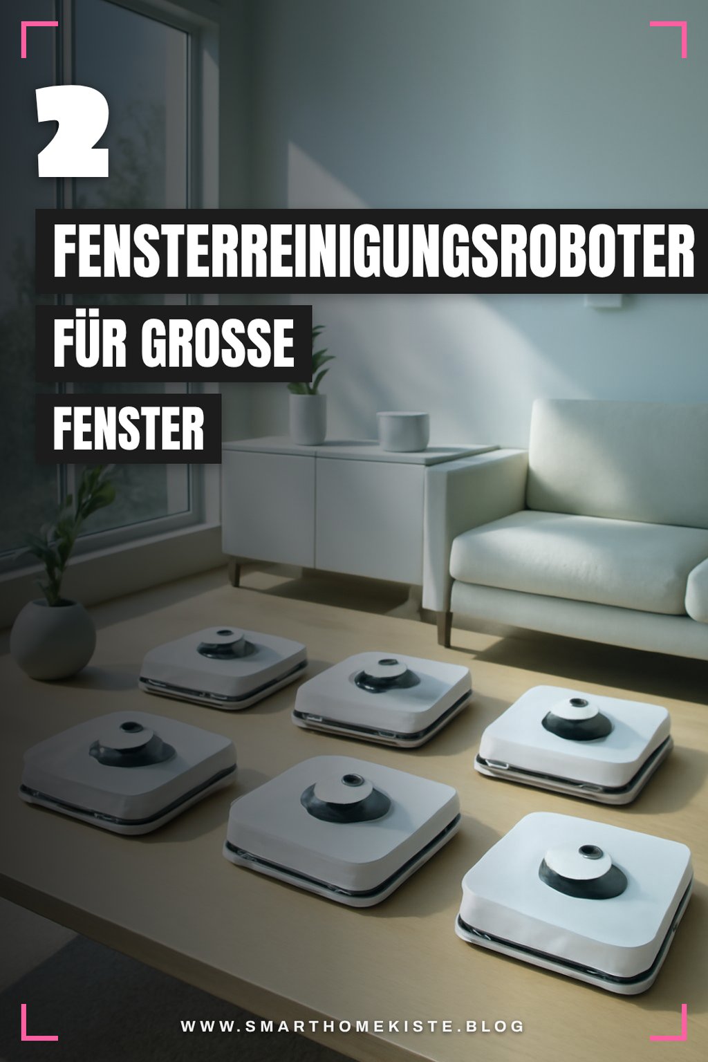 Diese 3 Fensterreinigungsroboter für große Fenster