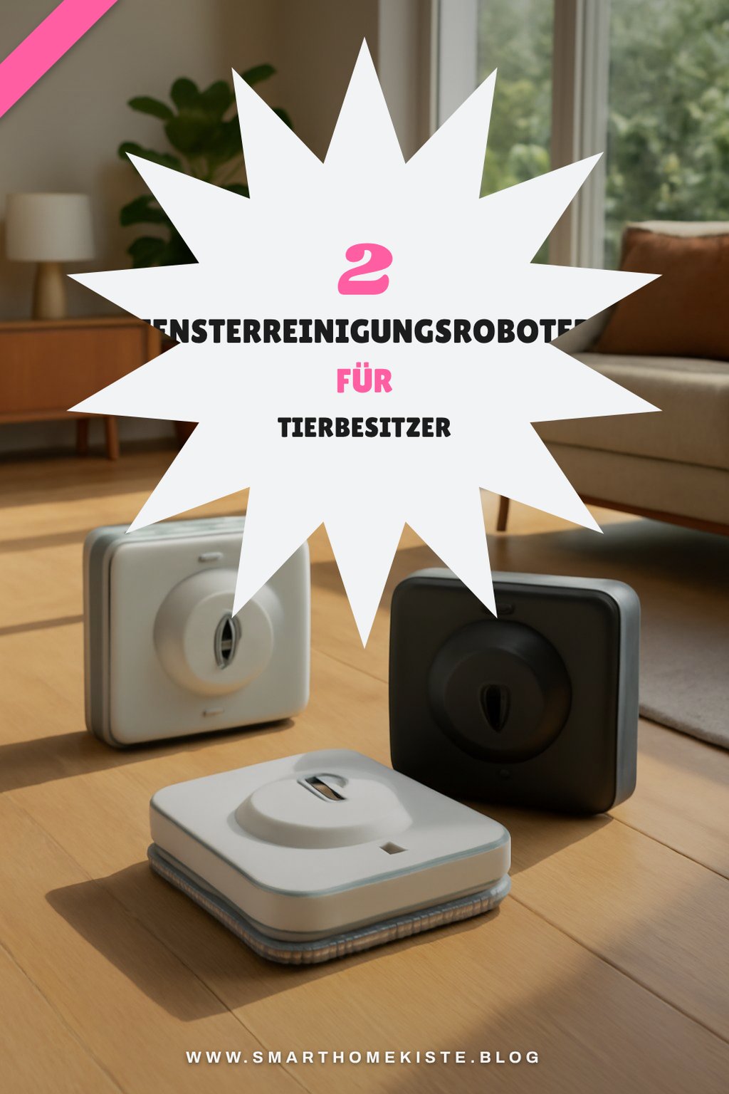 Diese 3 Fensterreinigungsroboter für Tierbesitzer