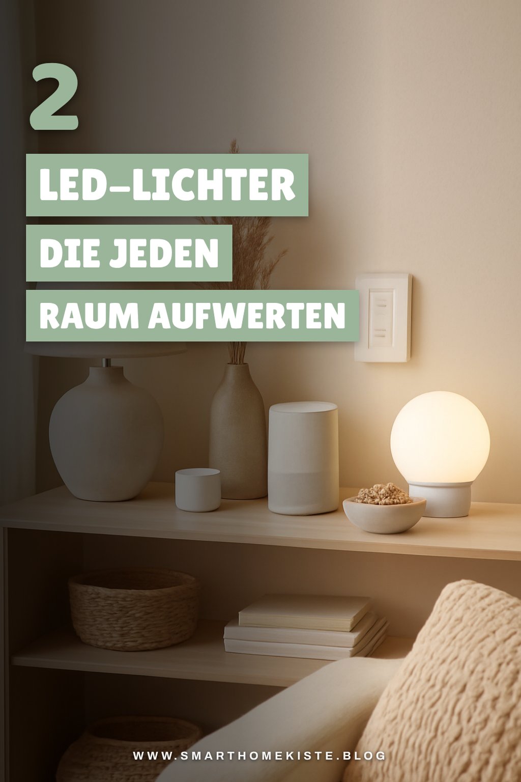 4 günstige LED-Lichter für jeden Raum
