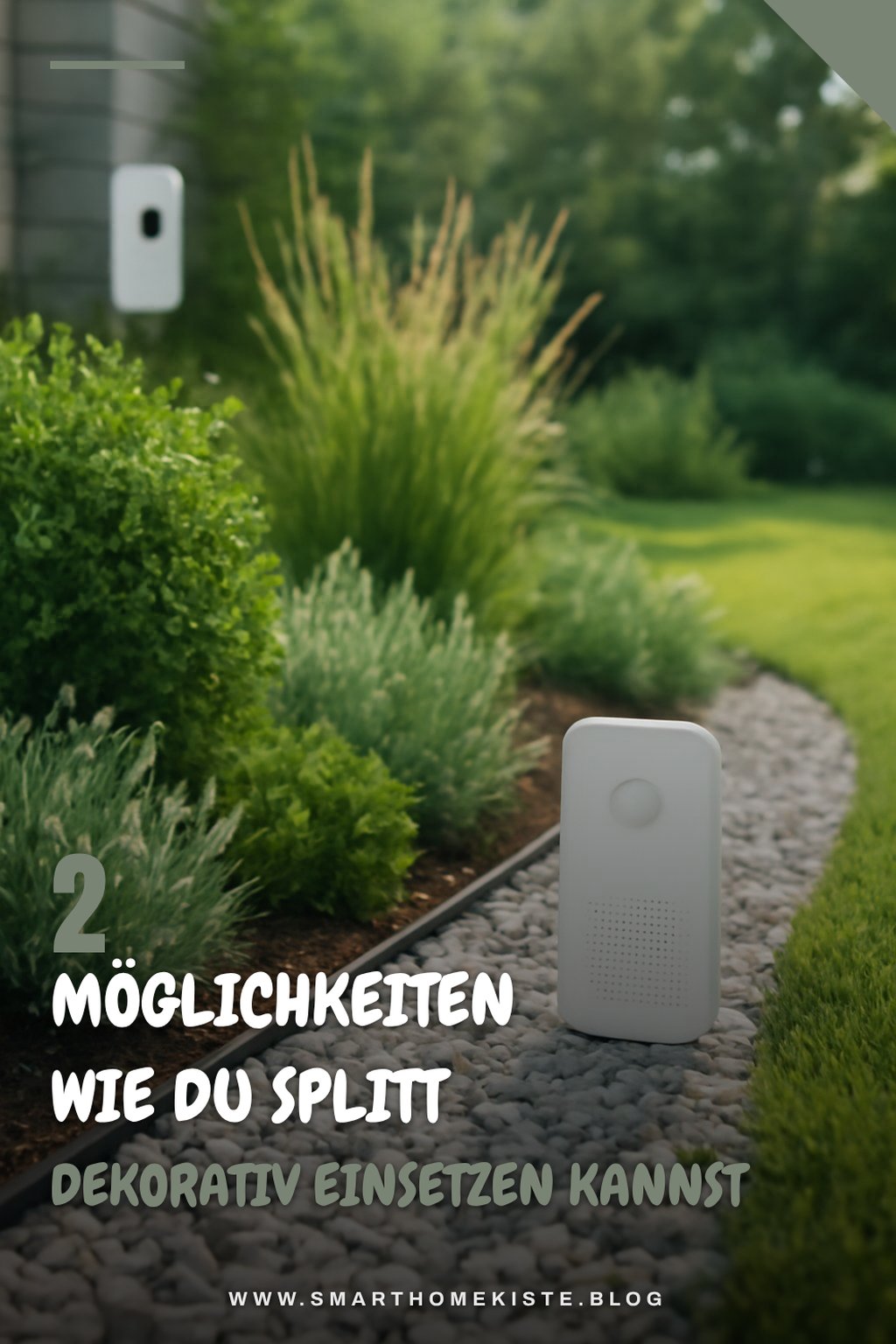 Splitt als dekoratives Element nutzen
