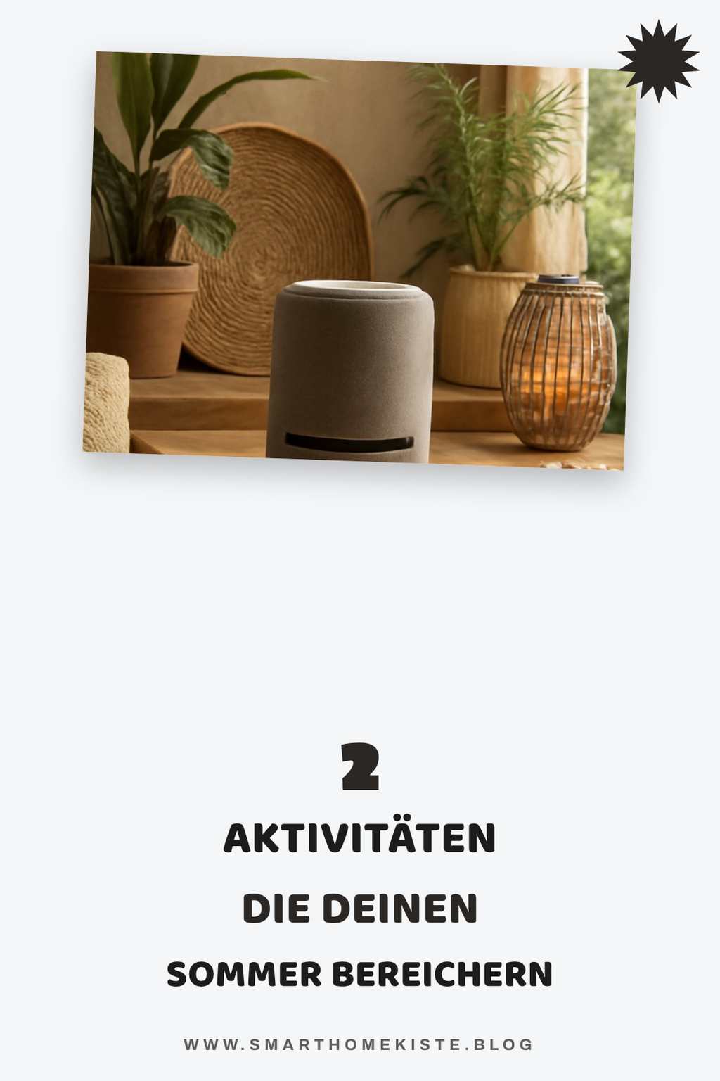Coole Sommeraktivitäten mit Echo Studio planen