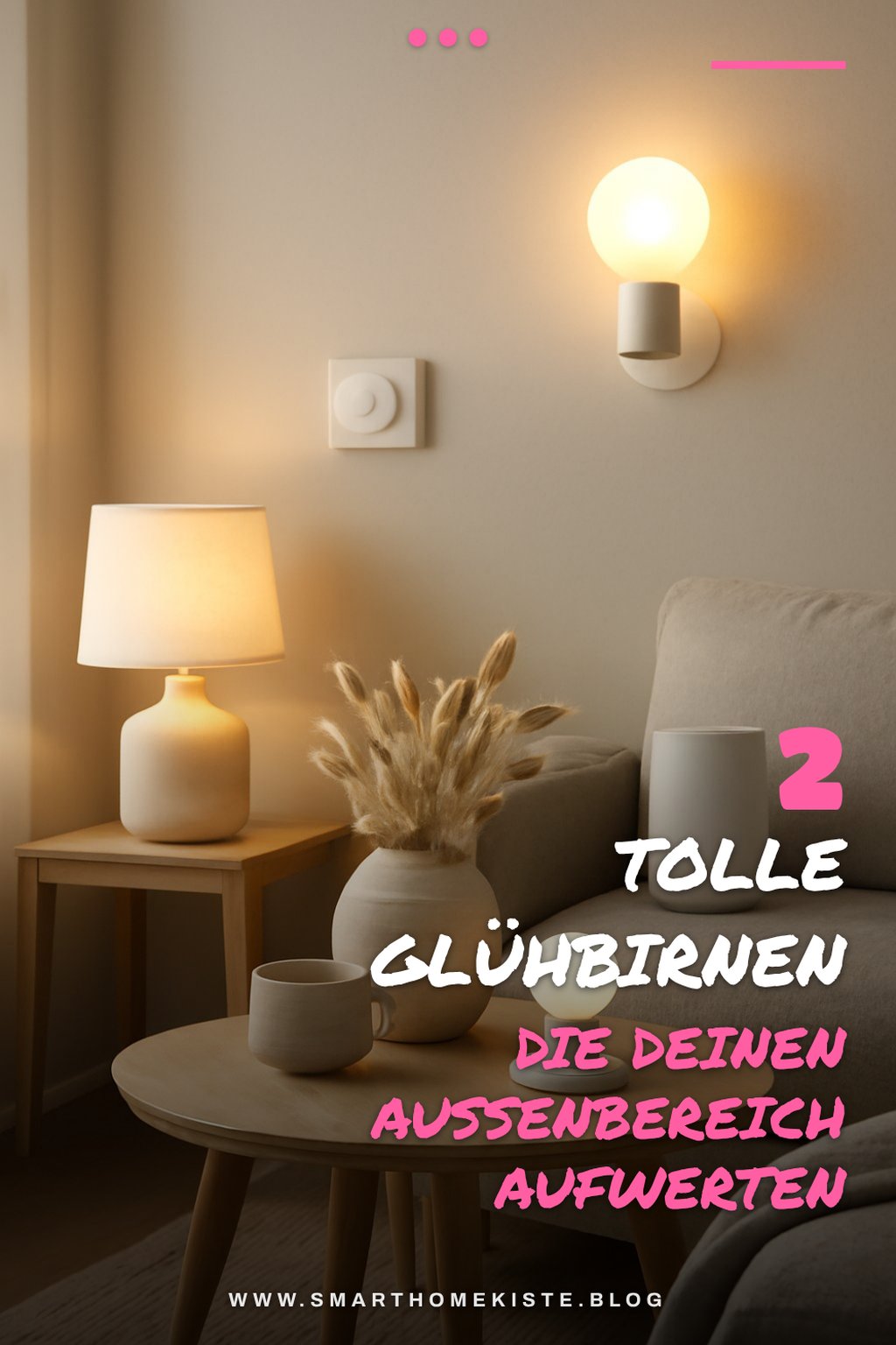 So setzt du dimmbare Glühbirnen im Außenbereich ein