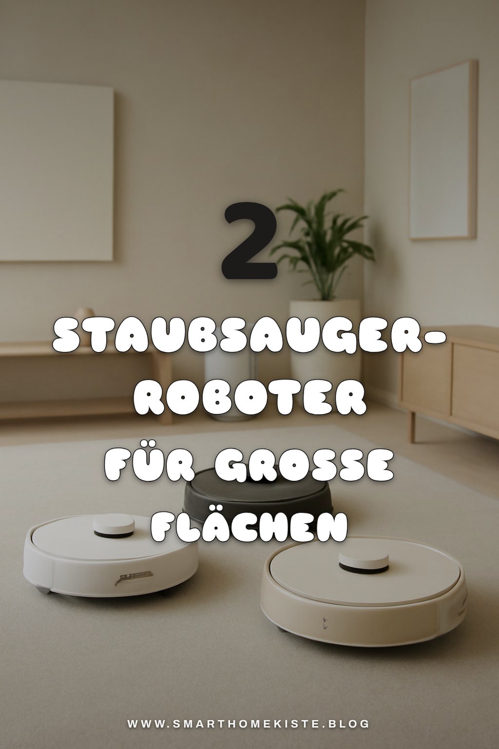 Diese 2 Staubsauger-Roboter sind ideal für große Flächen