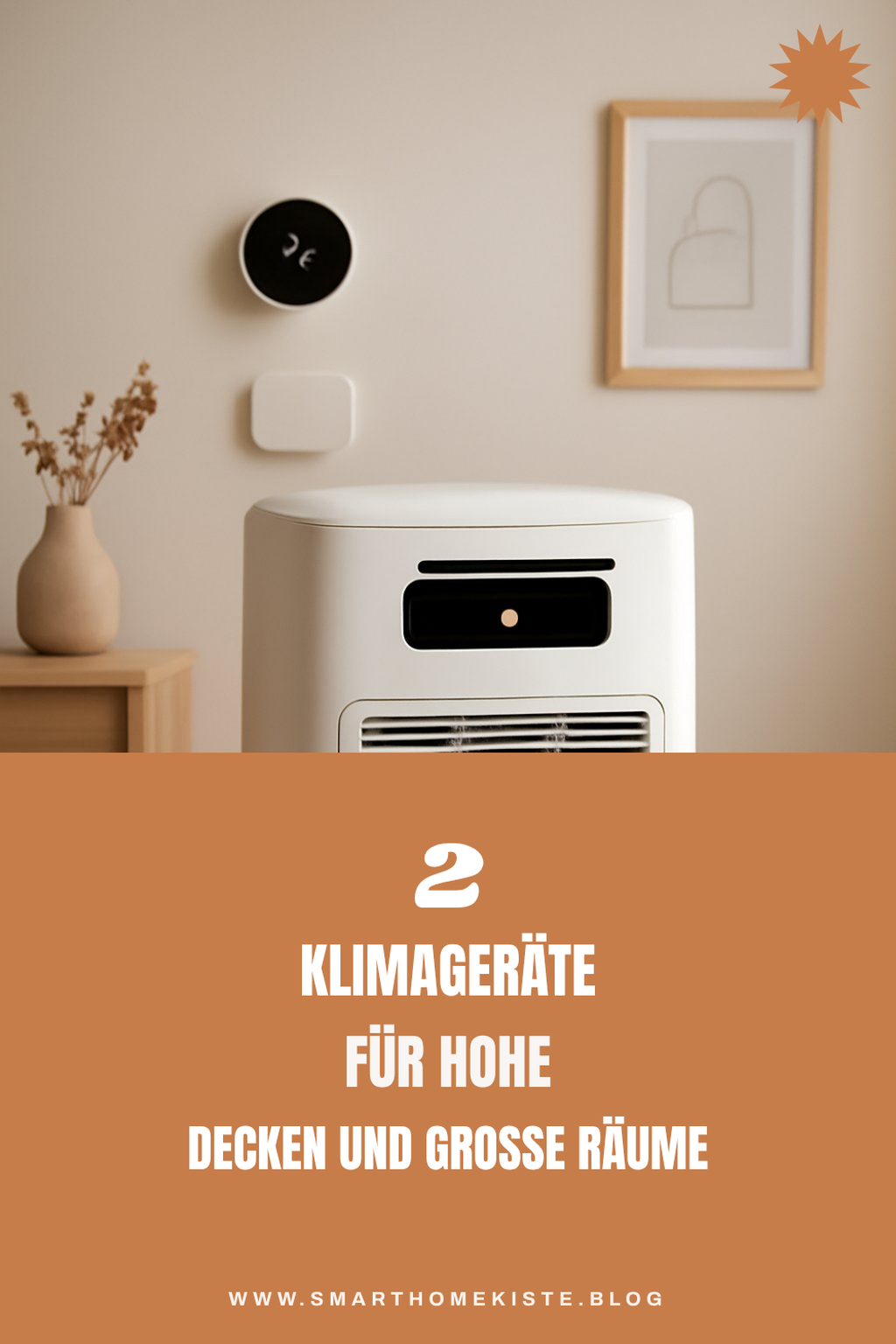Klimageräte für hohe Räume