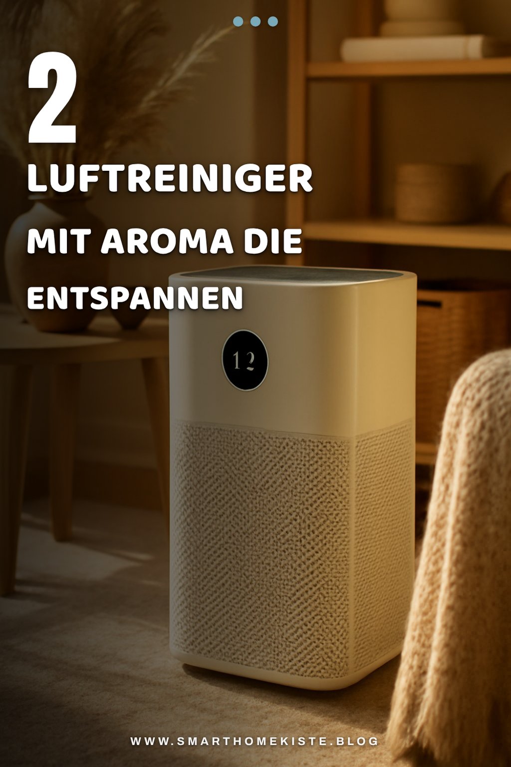 Luftreiniger mit Aromafunktion für den Sommer