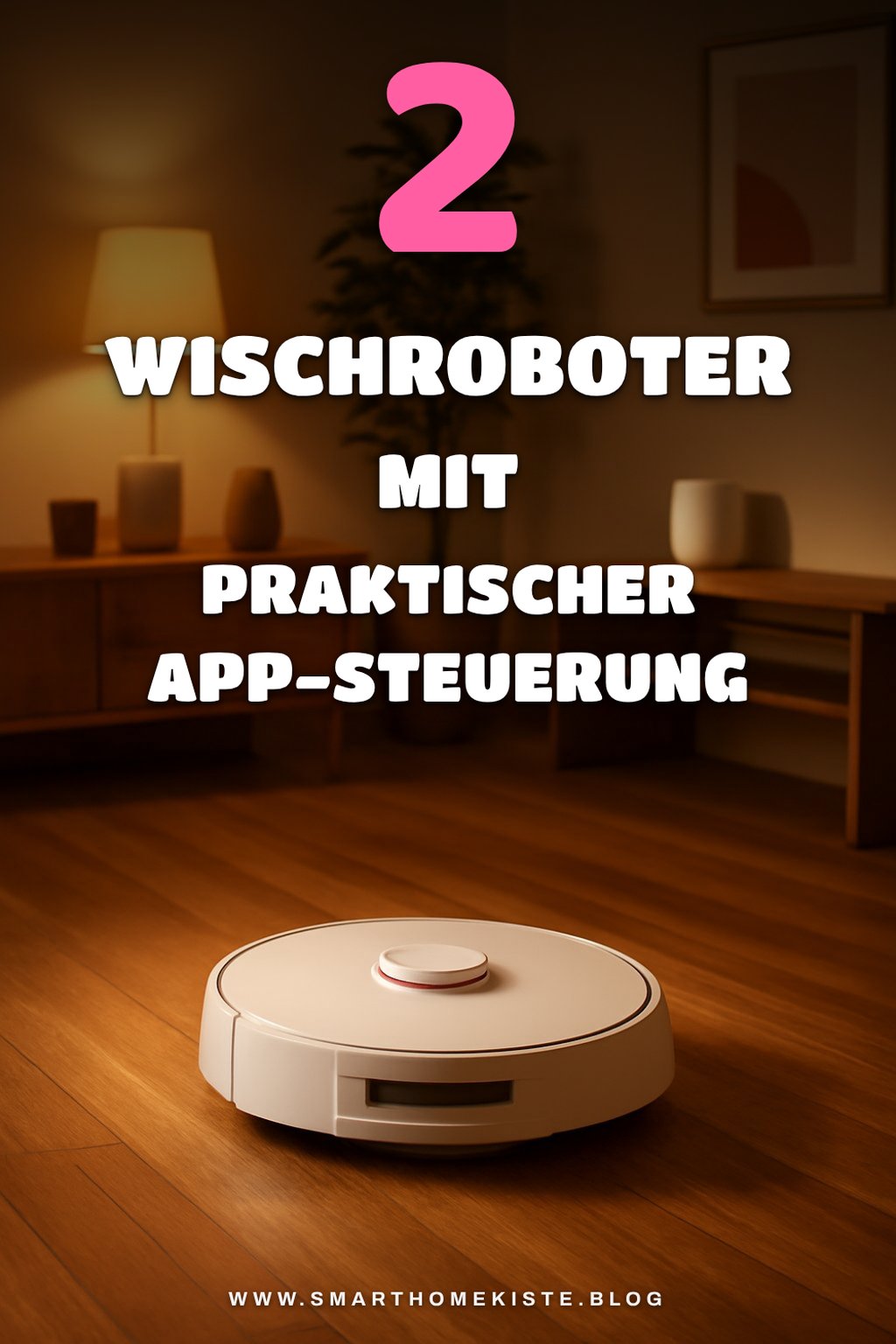 Wischroboter mit App-Steuerung