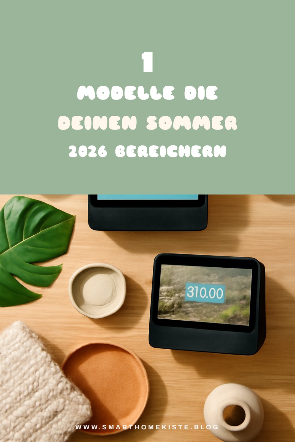 So findest du das perfekte Echo Show Modell für deinen Sommer