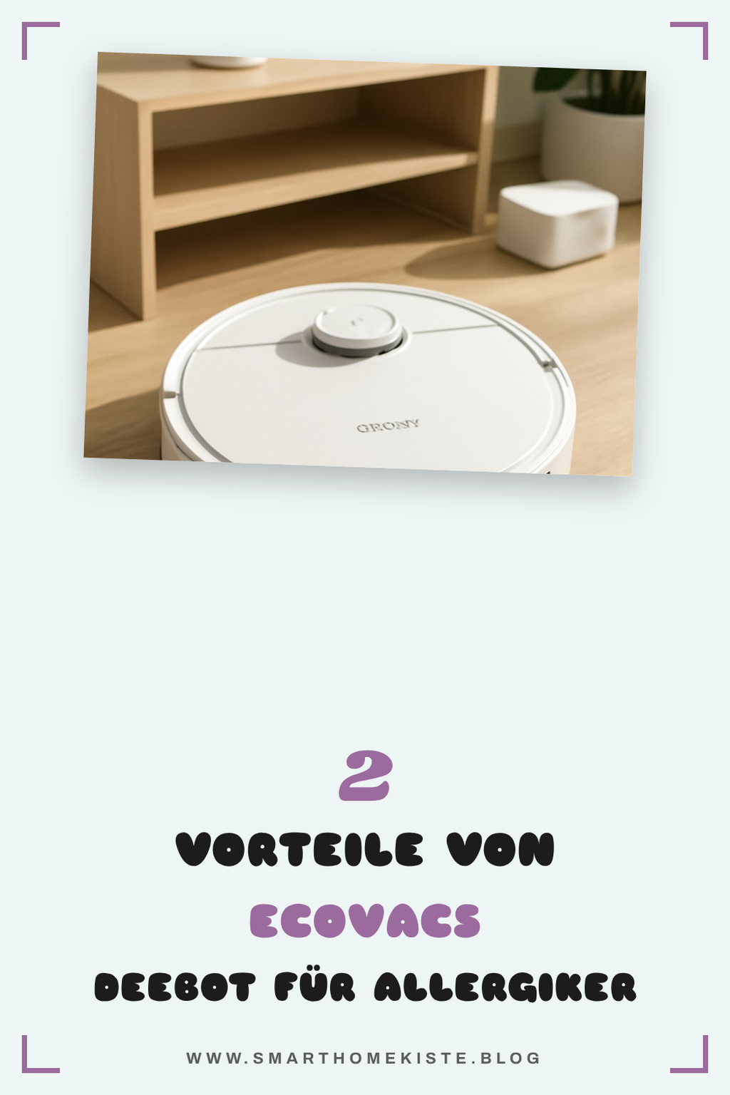 Ecovacs Deebot für Allergiker