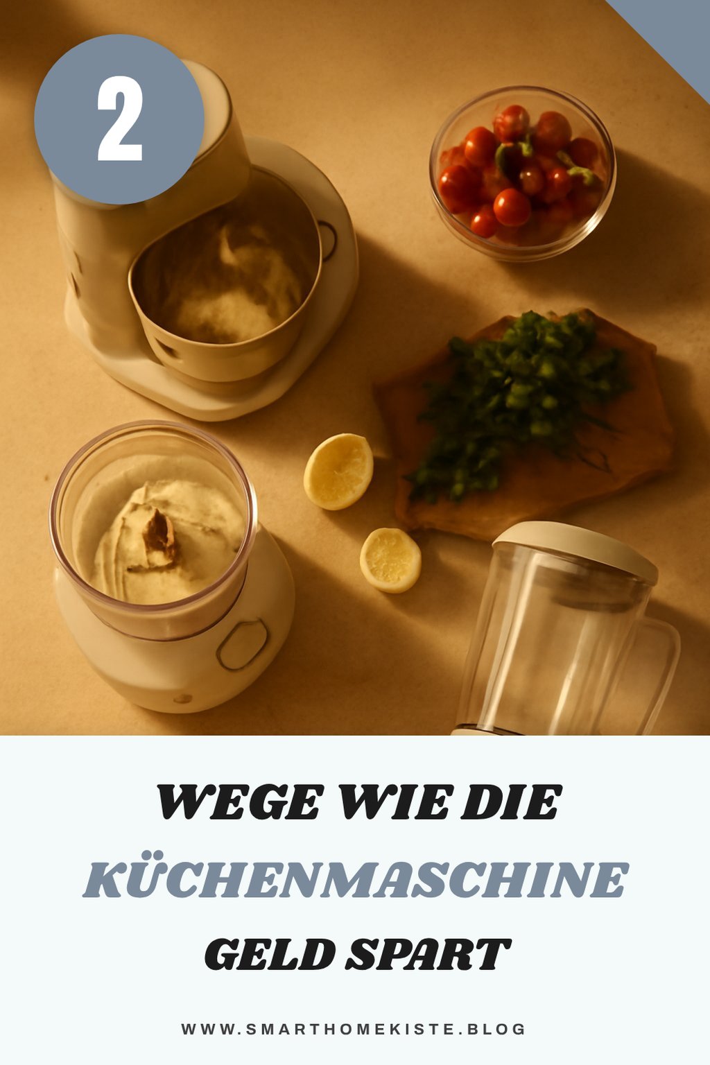 Wie du mit der Küchenmaschine Geld sparst