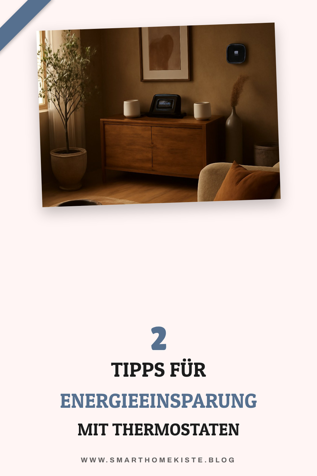 Energieeinsparung mit smarten Thermostaten