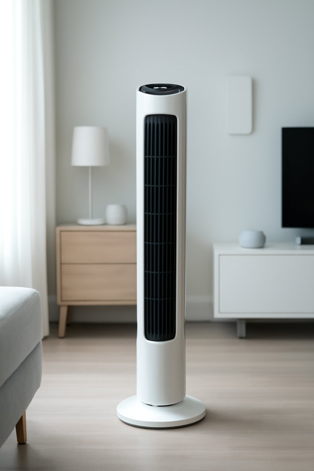 Hochformatiger Turmventilator