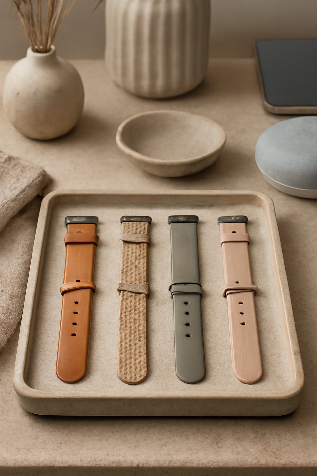 Echtes Lederarmband Apple Watch