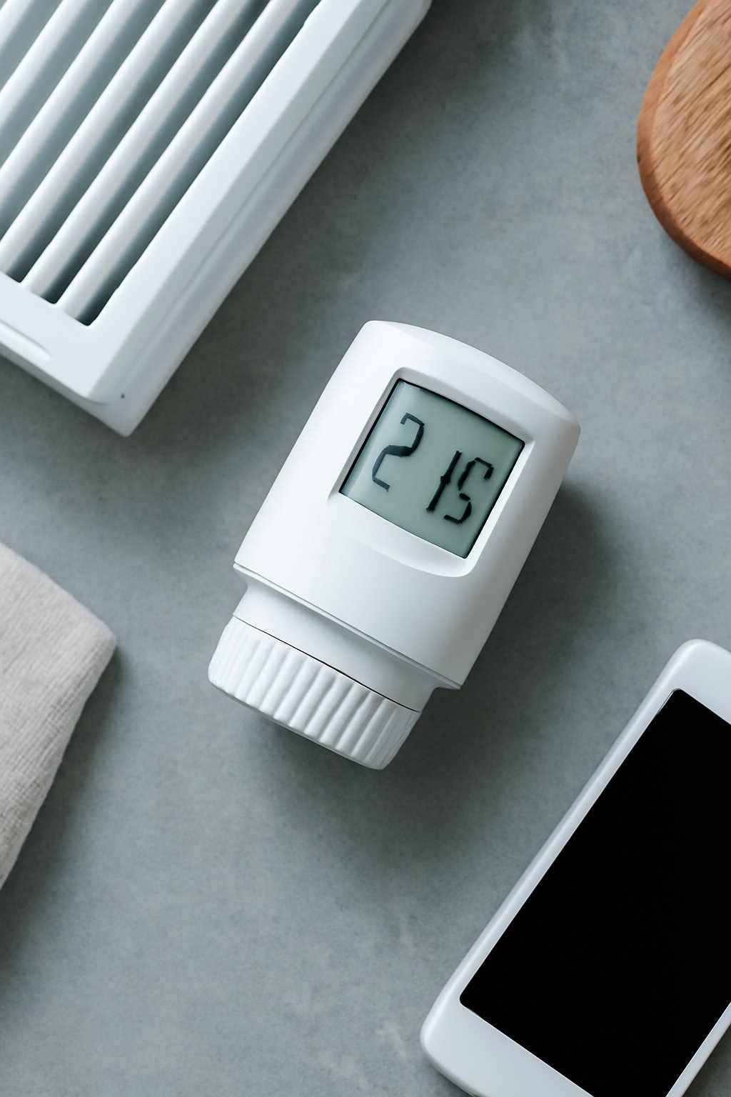 Heizkörperthermostat mit einfacher Montage