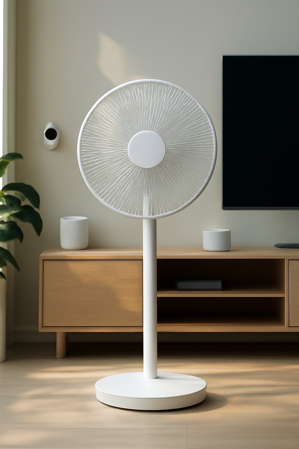 Standventilator mit Fernbedienung 45W