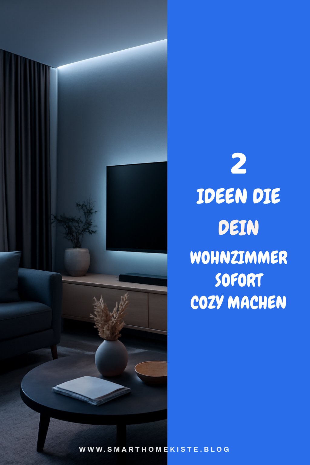 So verwandelst du dein Wohnzimmer mit LED-Streifen