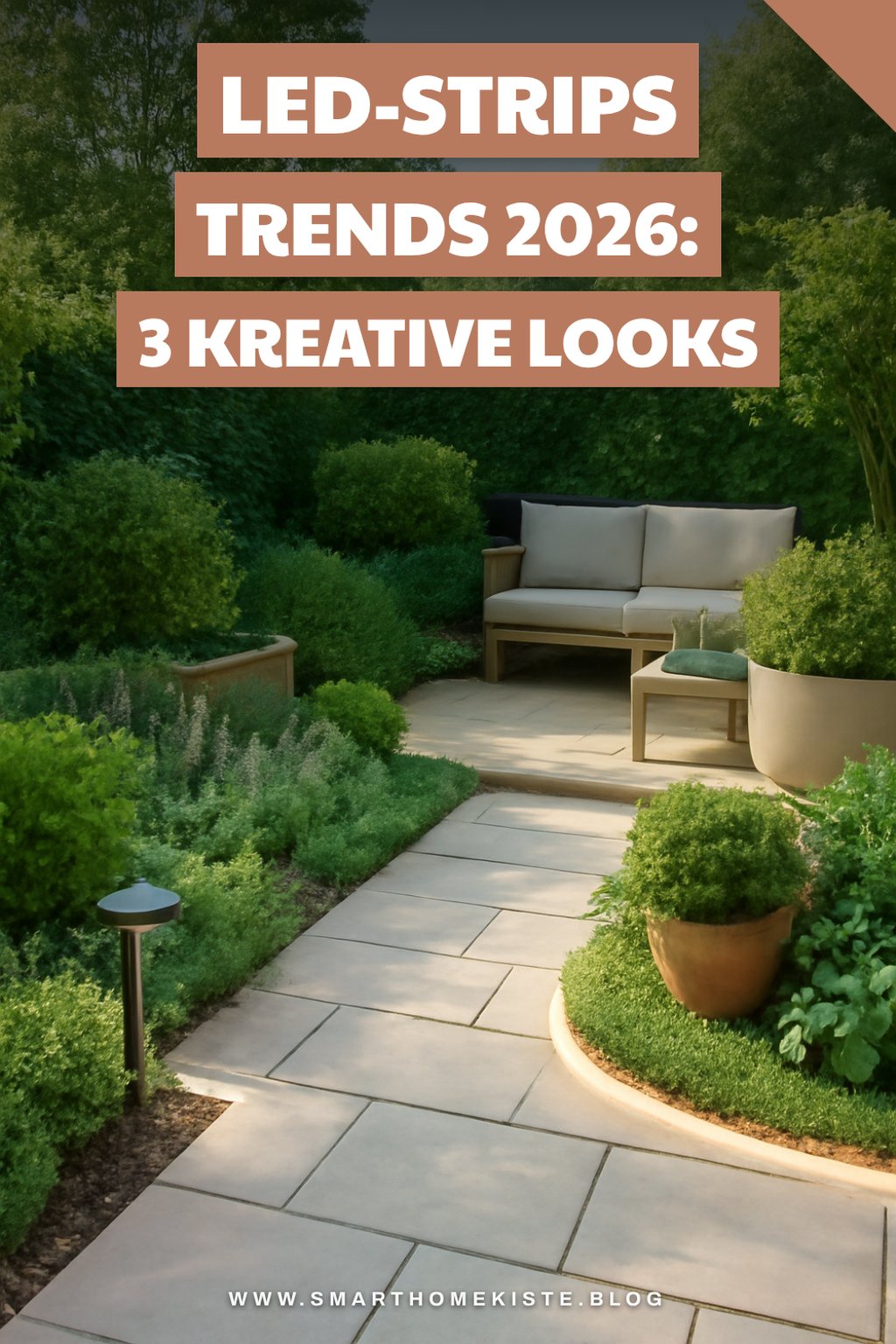 LED-Strips Trends 2026: 3 kreative Looks für deinen Garten — Trend-Beispiel