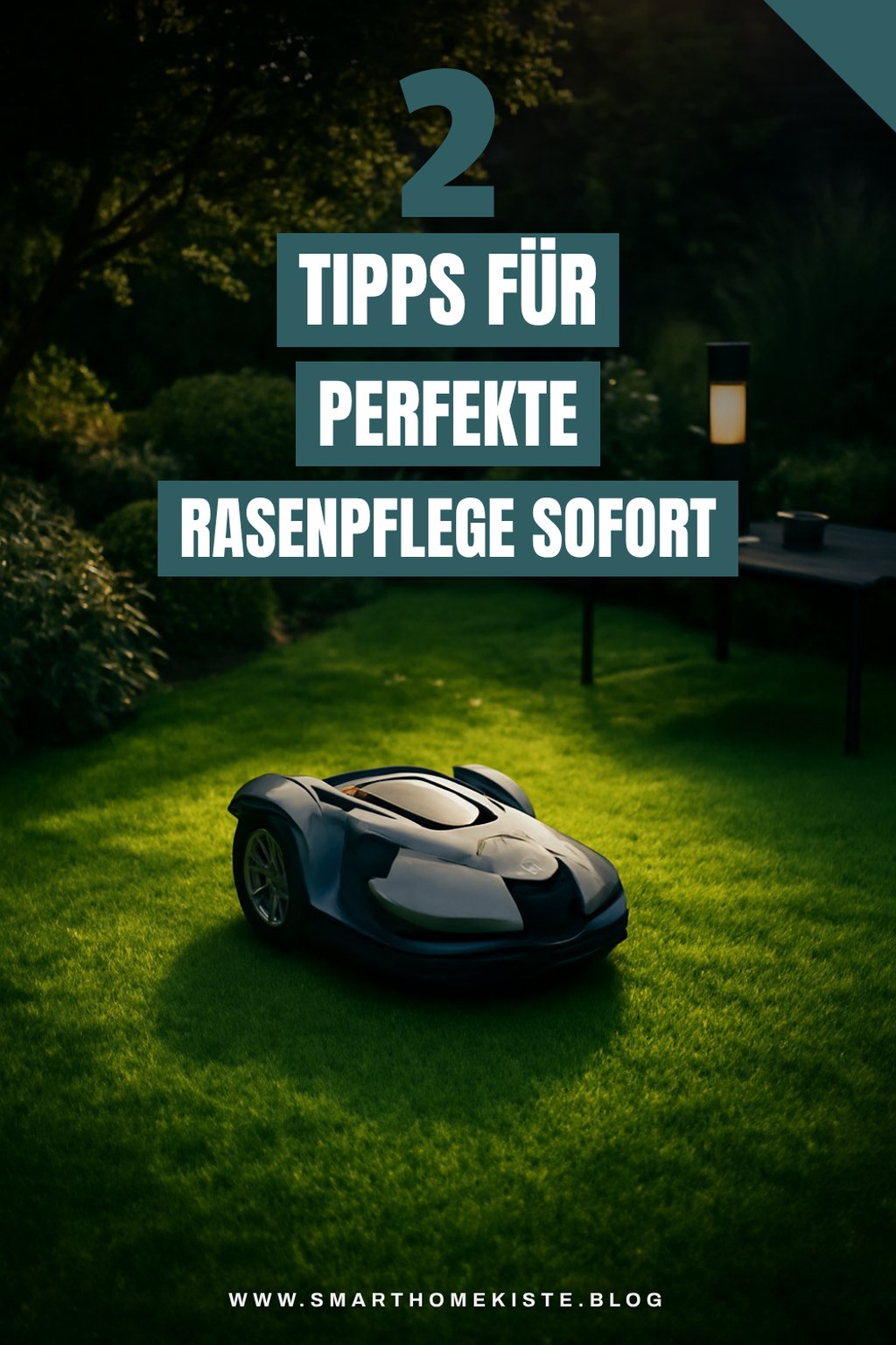4 Tipps für die perfekte Rasenpflege mit Automower
