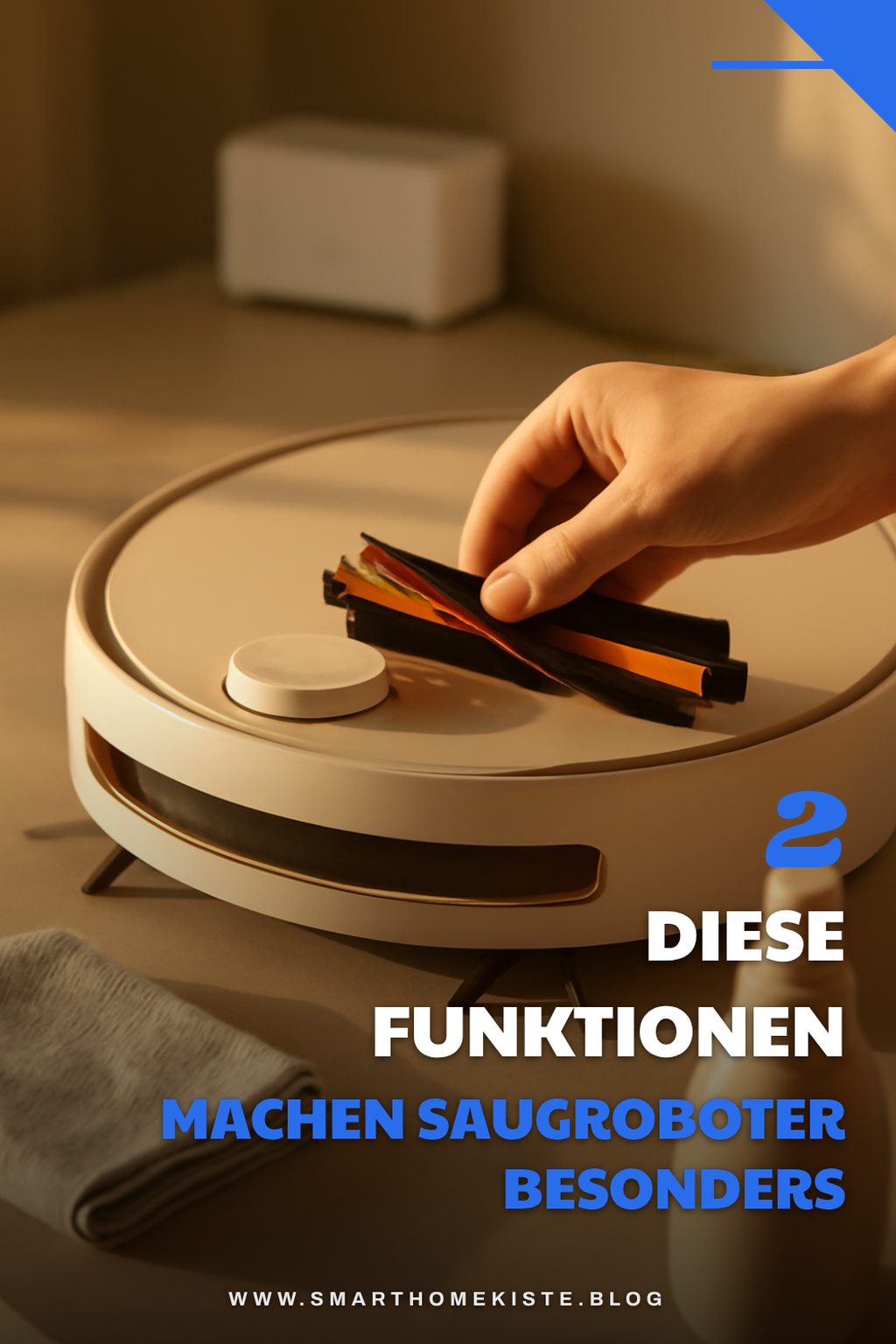 Zusätzliche Funktionen von Saugrobotern
