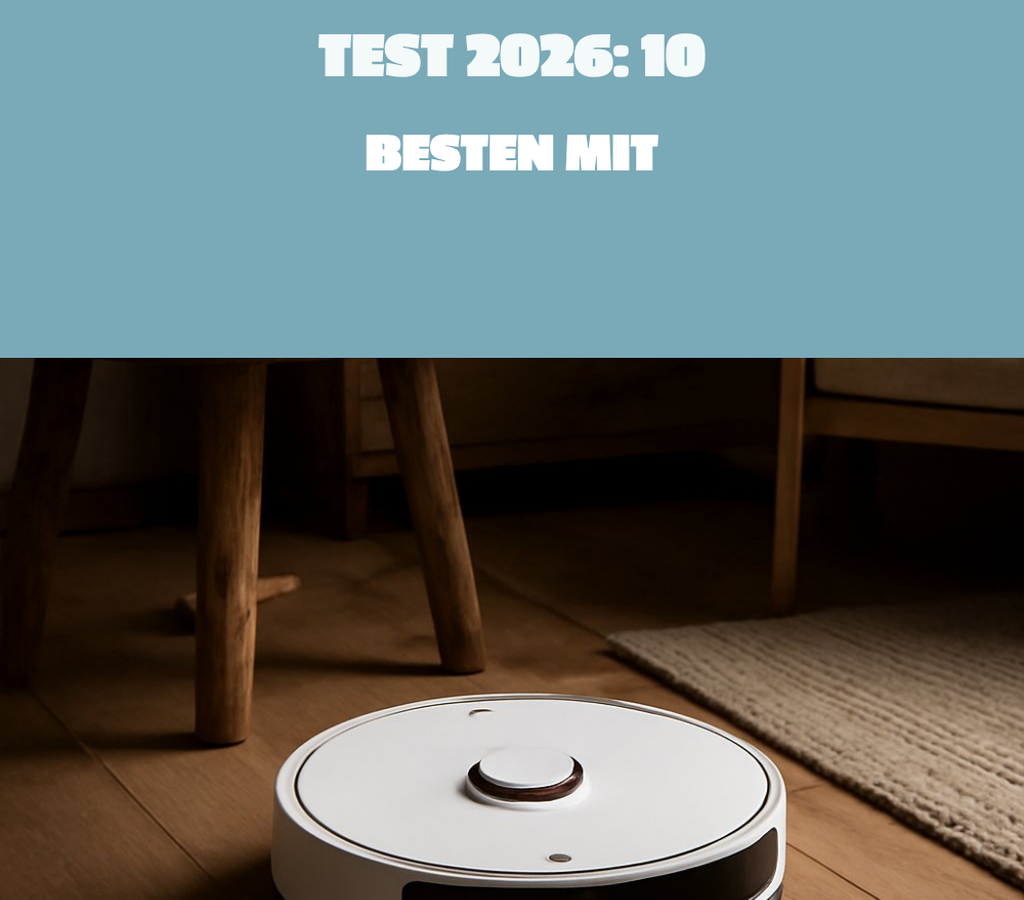 Saugroboter Test 2026: Die 10 besten mit Wischfunktion