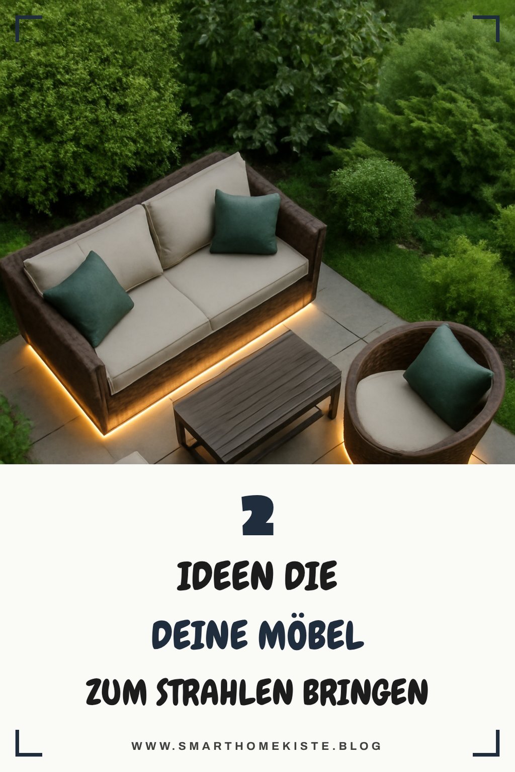 So akzentuierst du Möbel mit LED-Streifen