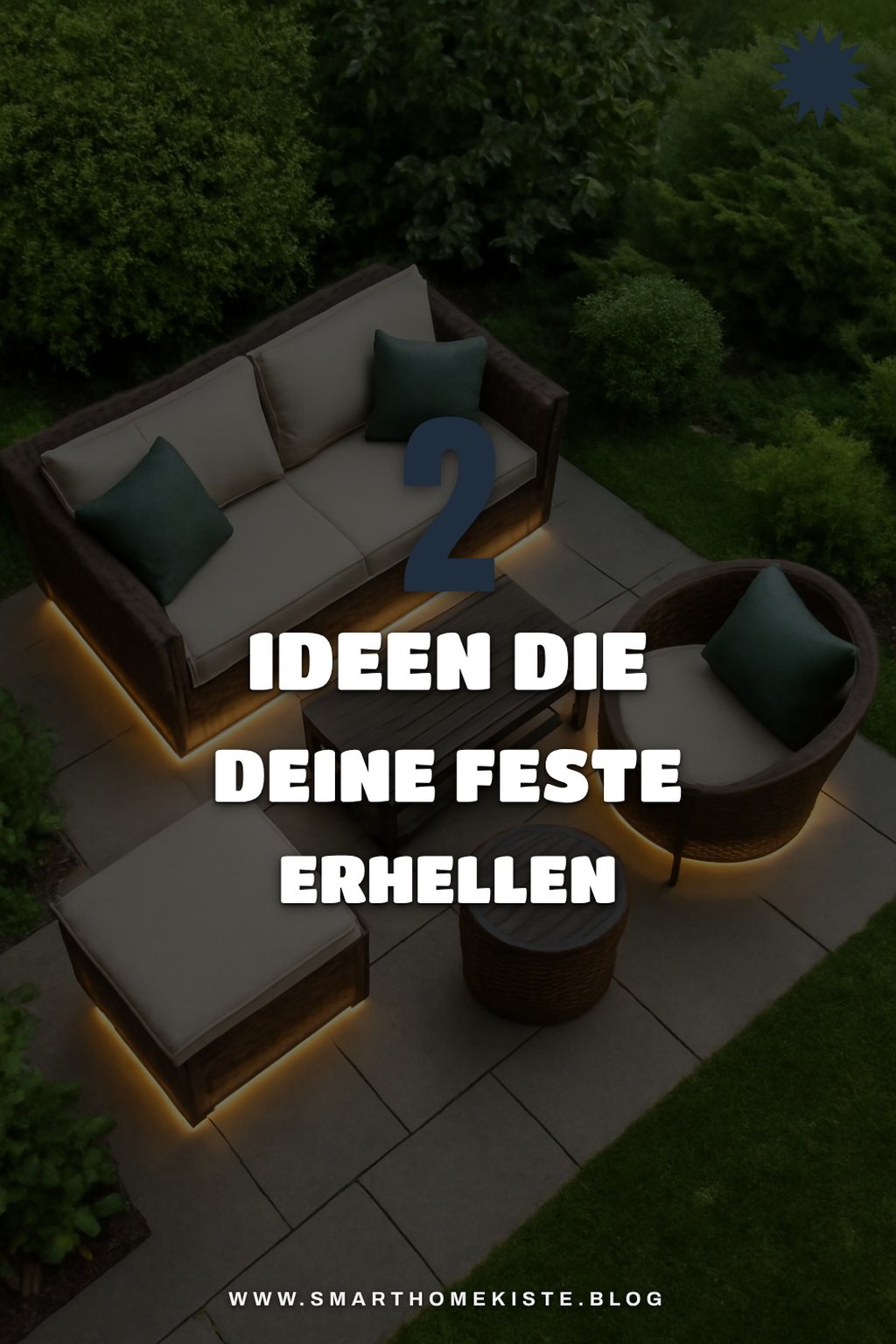 Stimmungsvolle Beleuchtung für besondere Anlässe