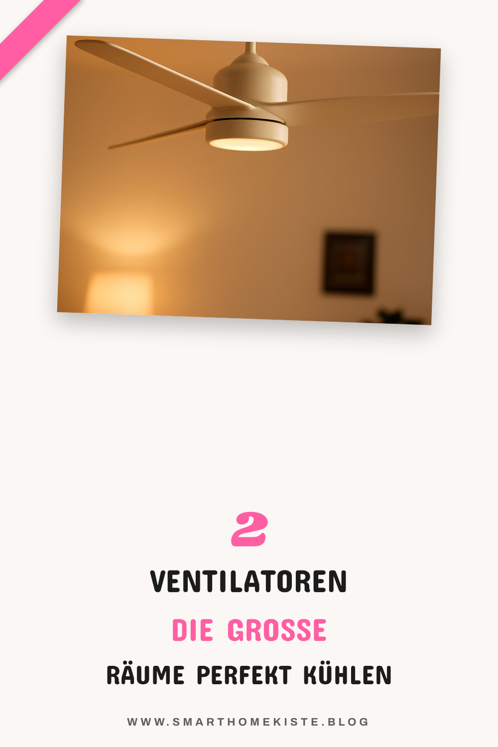 Ventilatoren für große Räume und Outdoor