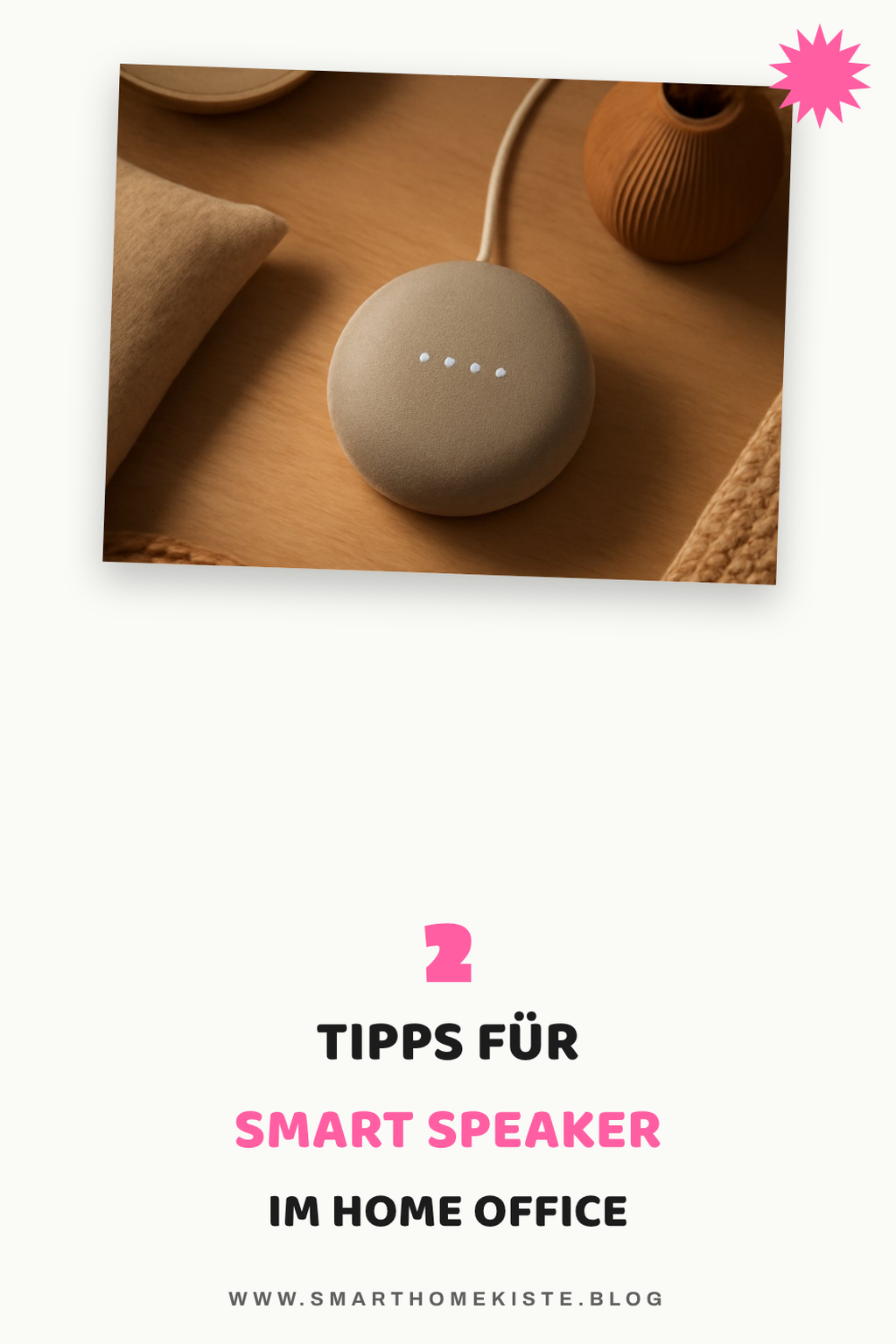 Smart Speaker im Home Office nutzen