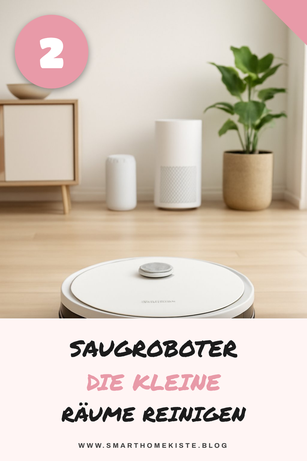 Saugroboter für kleine Wohnungen
