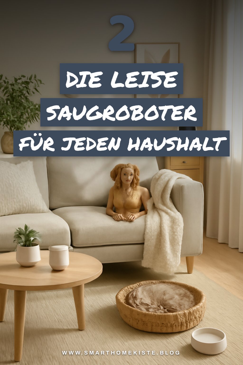 Leise Saugroboter für ungestörte Momente