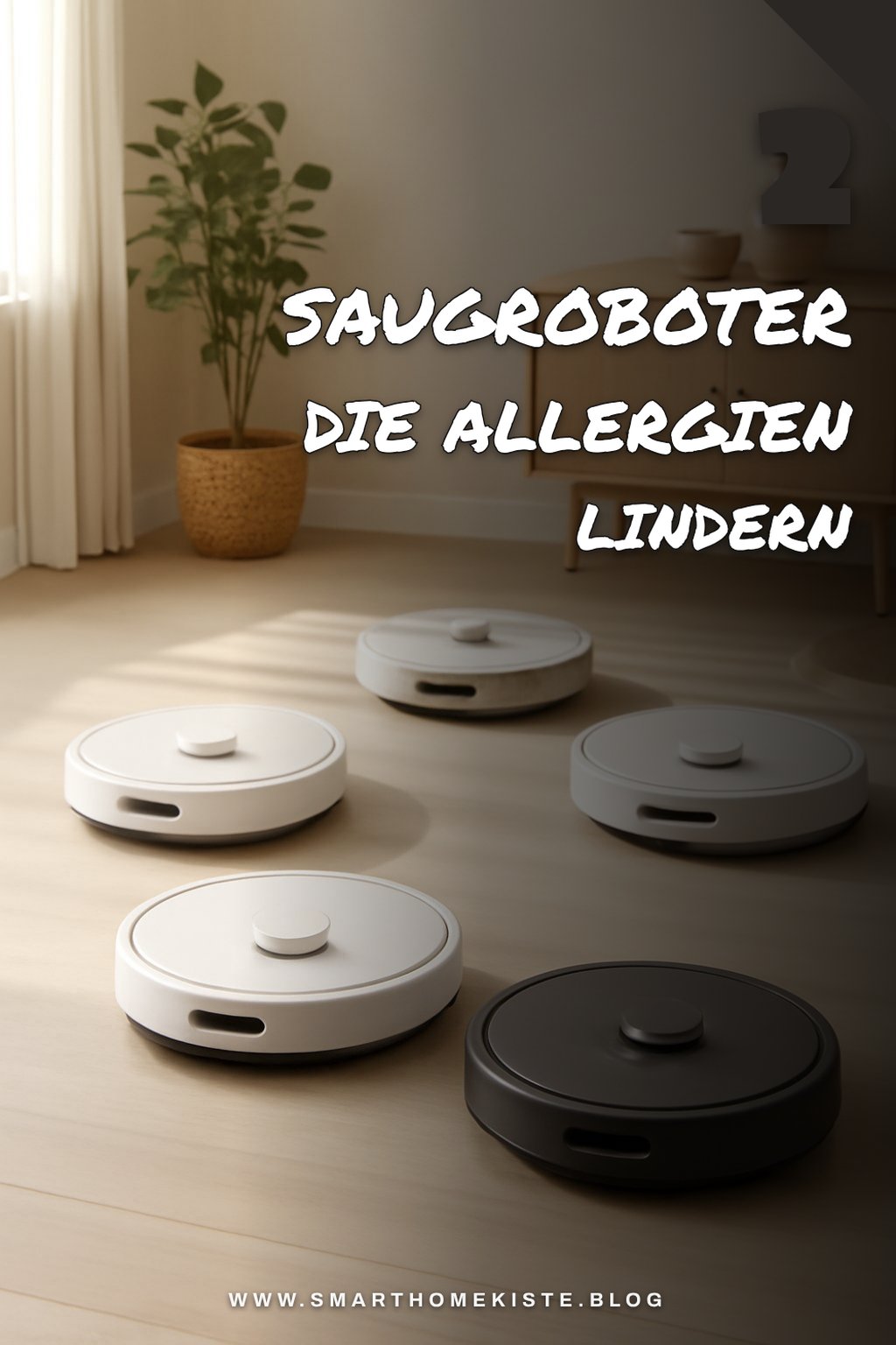 Diese 4 Saugroboter sind für Allergiker geeignet