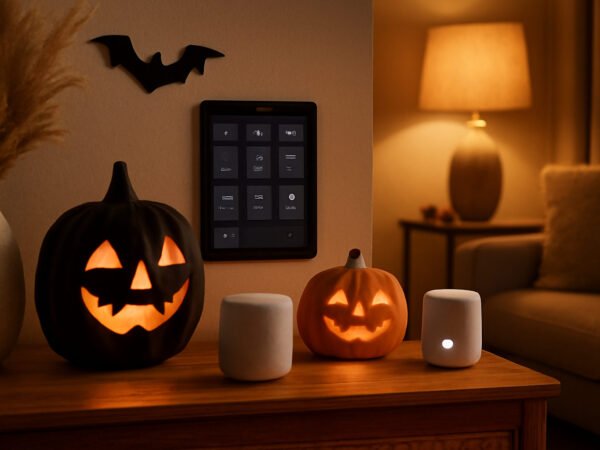 Halloween Automatisierung mit Bewegungssensor im Flur