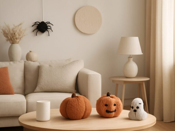 Halloween Deko häkeln Beleuchtung in 6 Schritten