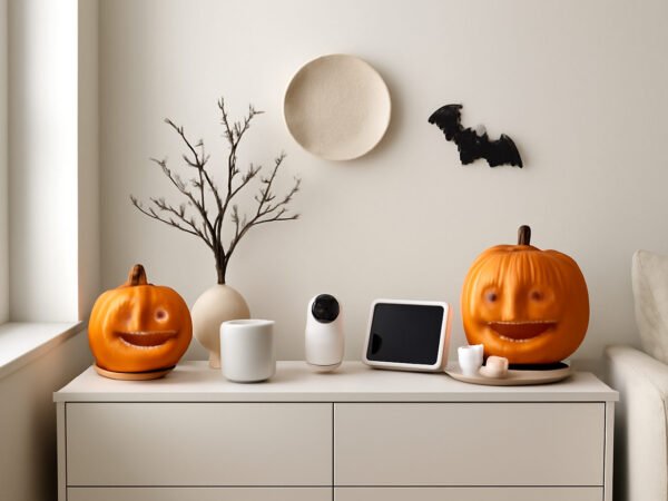 Halloween Deko mit smarten Steckdosen Schalten