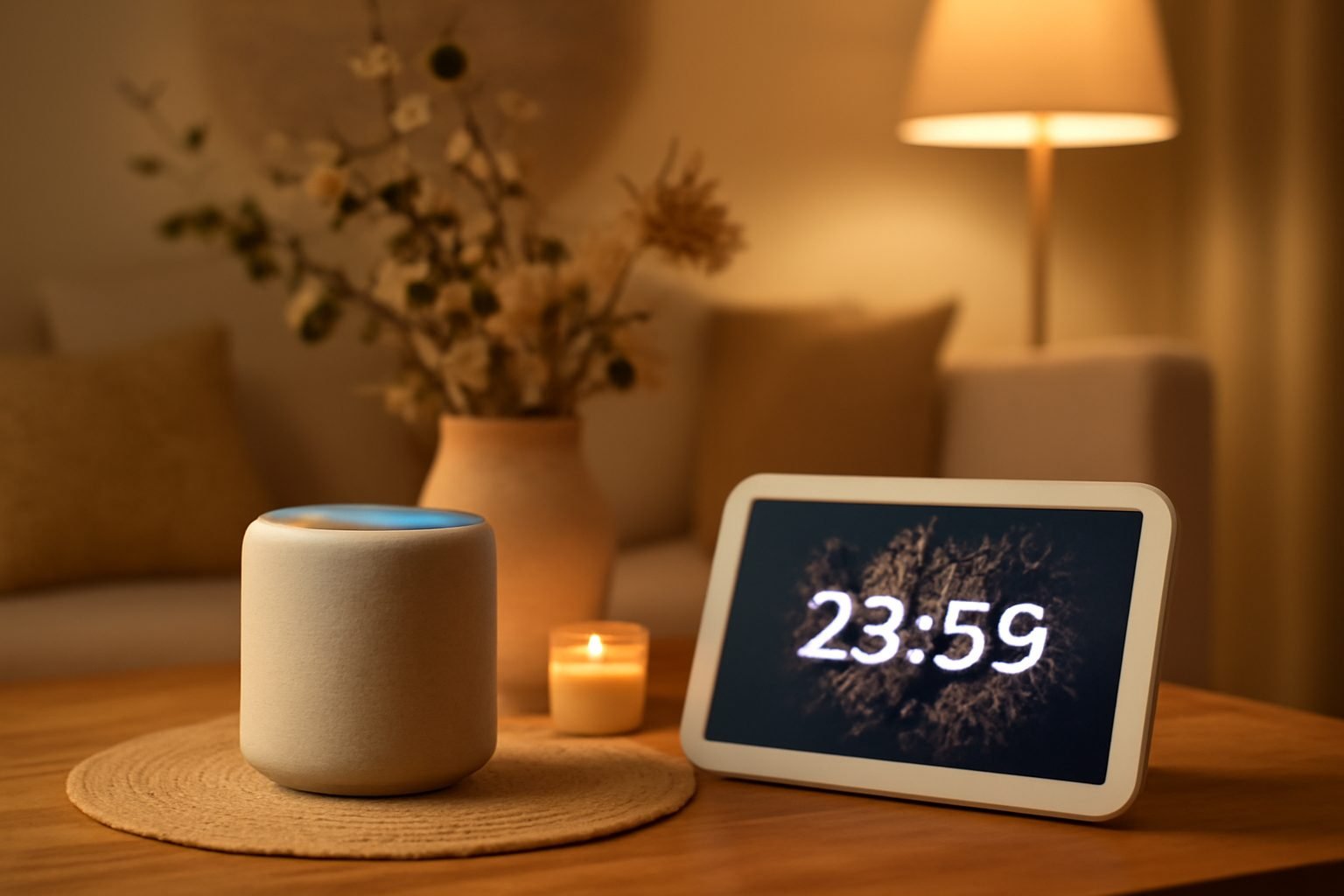 Mitternacht Countdown mit smart Home Inszenieren