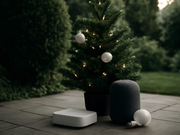 Weihnachtsdekoration Ideen draußen mit LED