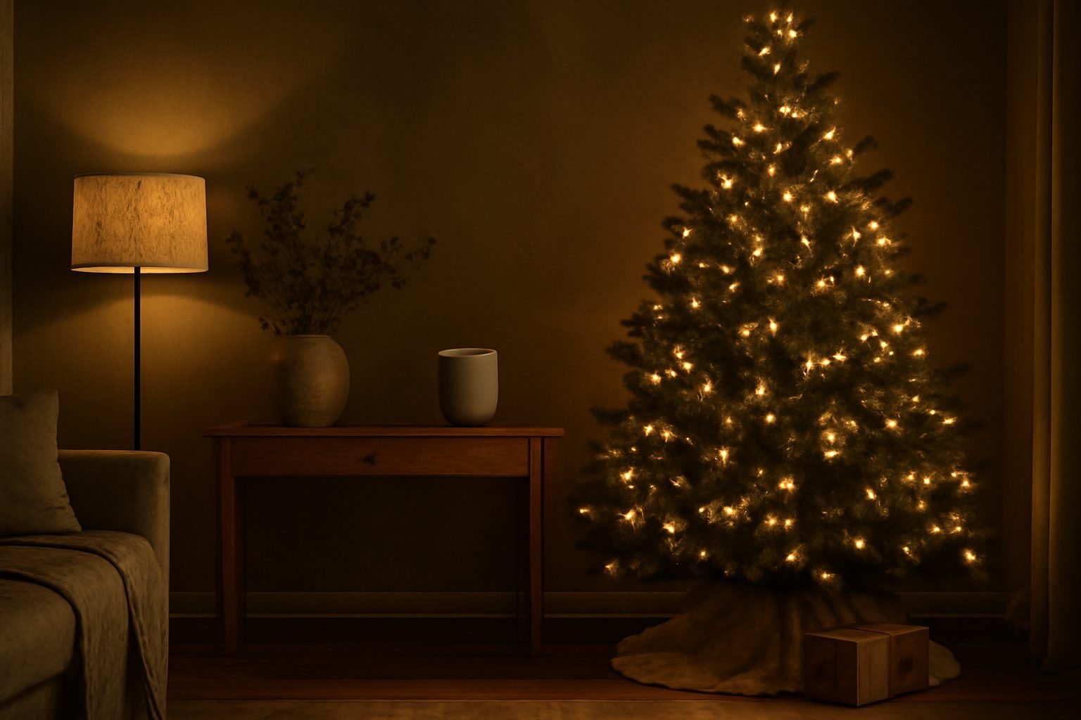 Weihnachtsdekoration Ideen mit LED — 21 einfache Varianten