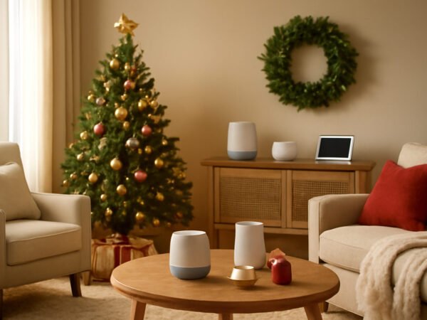 Weihnachtsfotos auf dem smart Display Zeigen